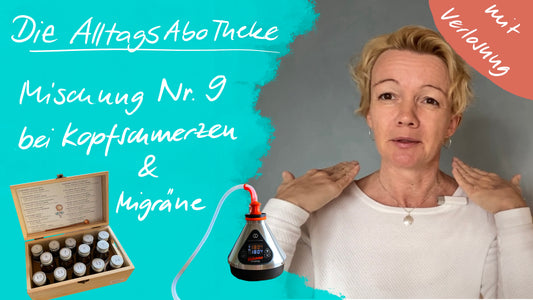 Die AlltagsAboTheke - 🍃Mischung Nr. 9 & 14: Bei Kopf-Schmerzen & Migräne (mit Verlosung)