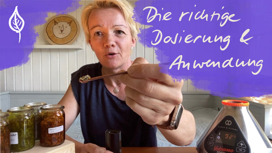 Die richtige Dosierung und Anwendung beim Verdampfen von Heilpflanzen