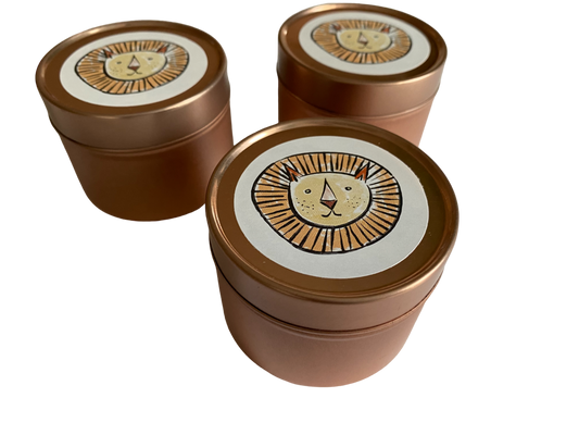 set of cans for filling dried plants