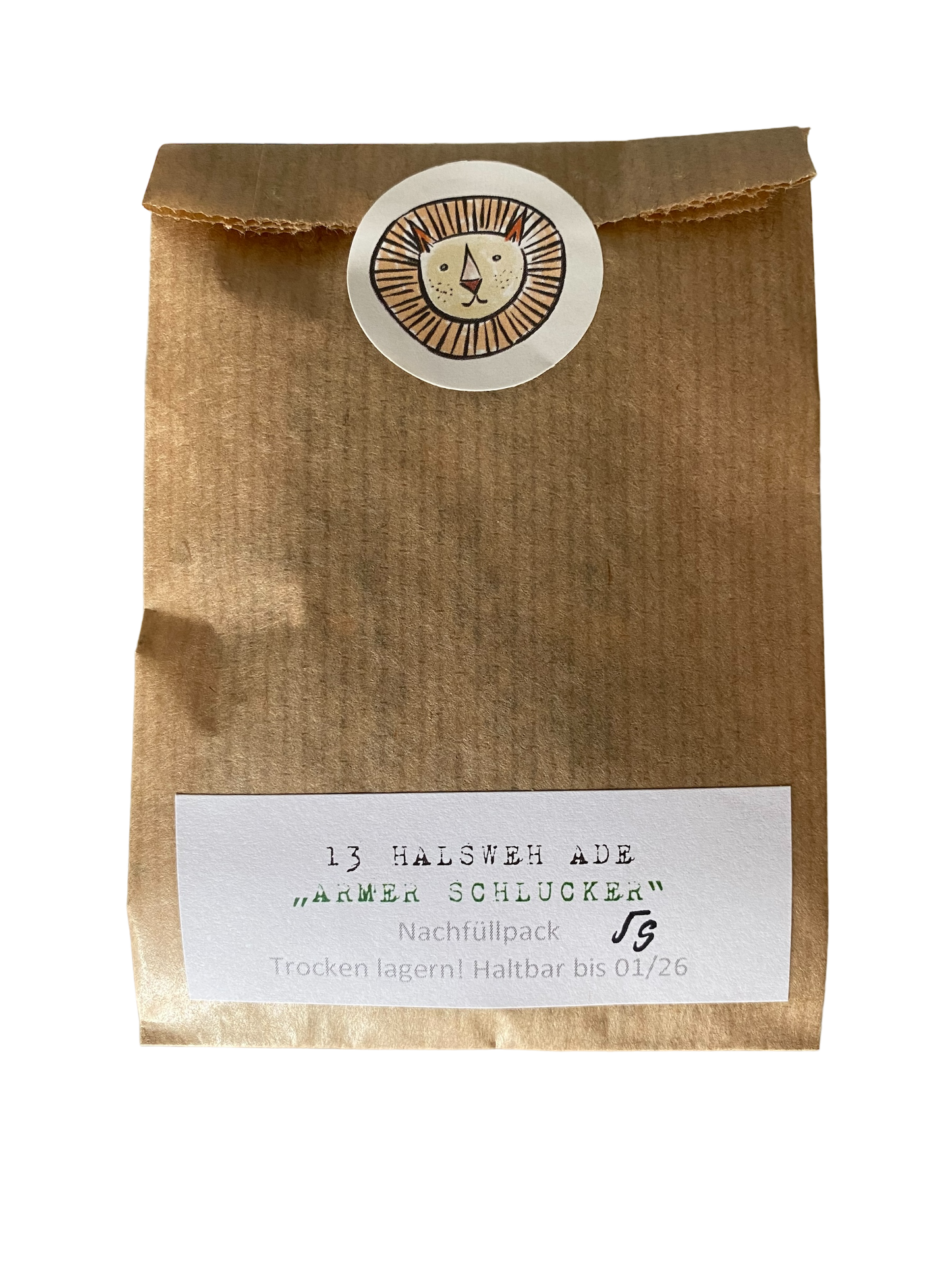 Nr. 13 - HALSWEH ADE „ARMER SCHLUCKER“, 5 g (Nachfüllpack, AlltagsAboTheke)