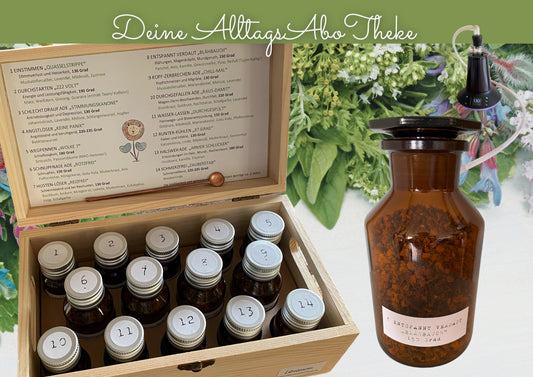 No. 8 - RELAXED DIGESTION “BLOATED BELLY” 10 g (refill pack, AlltagsAboTheke)