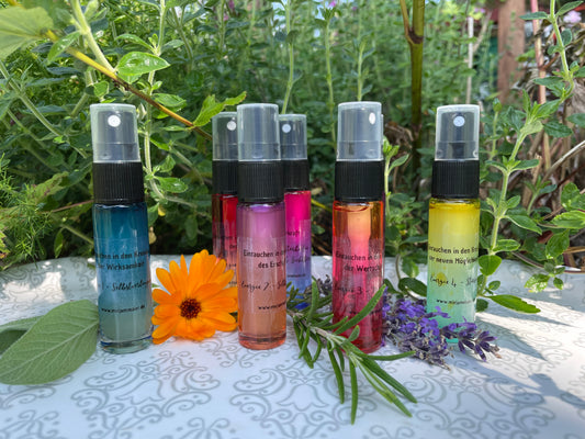 Energiespray-Set: 7 x Eintauchen in den Kreislauf  (Energie 1-7)